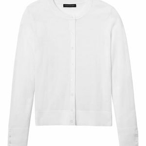 New banana republic merino wool button up cardigan